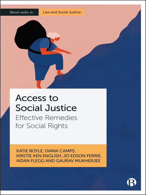 Title details for Access to Social Justice by Katie Boyle - Available